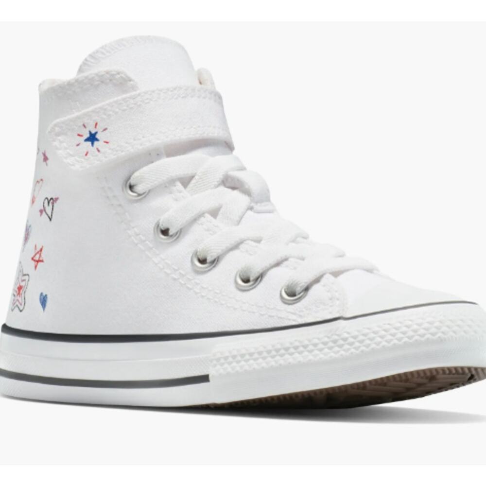 Converse x Chuck Taylor All Star 1V High Top Sneaker Size 3 White NWT